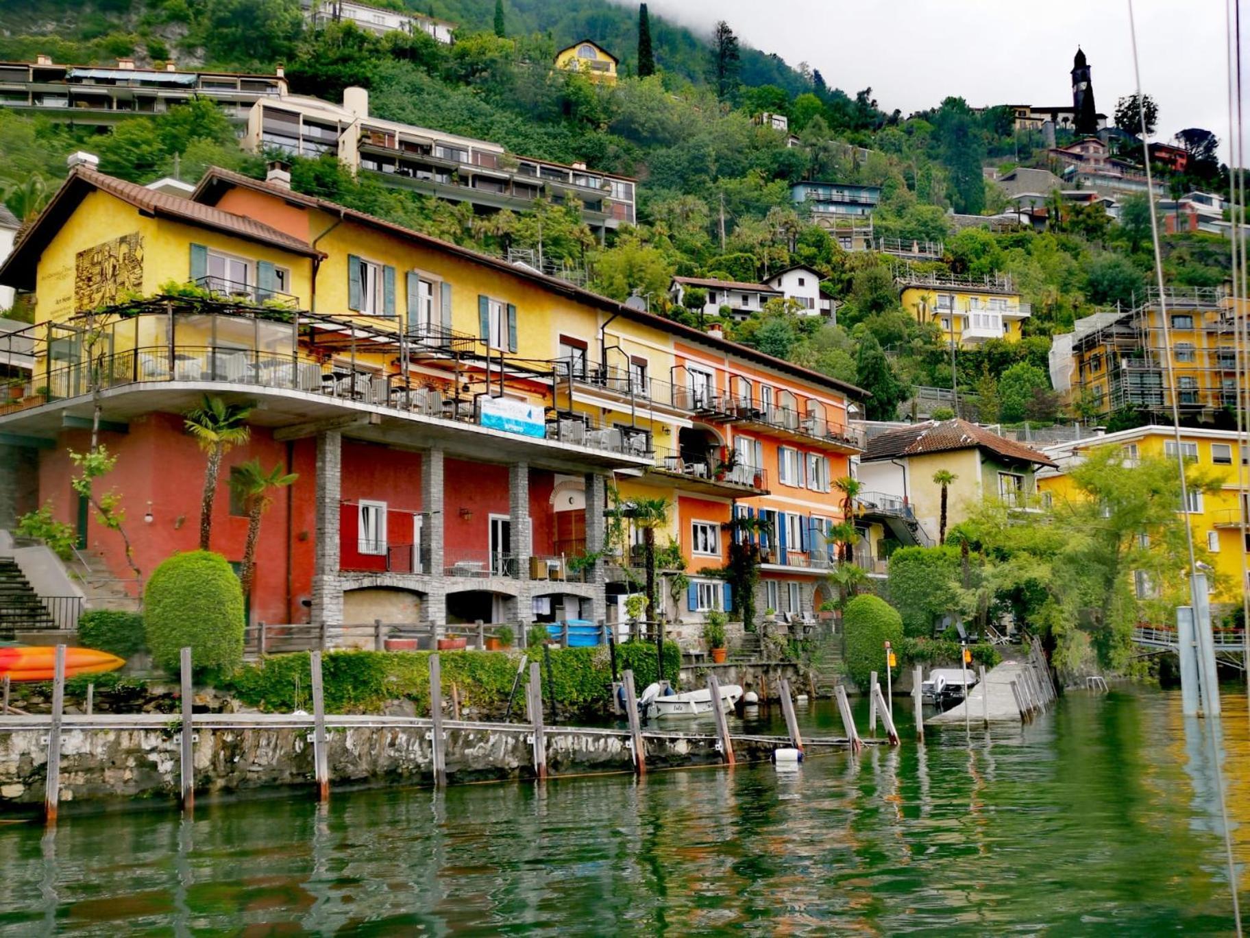 Art Hotel Ristorante Posta Al Lago Ronco sopra Ascona Exterior foto