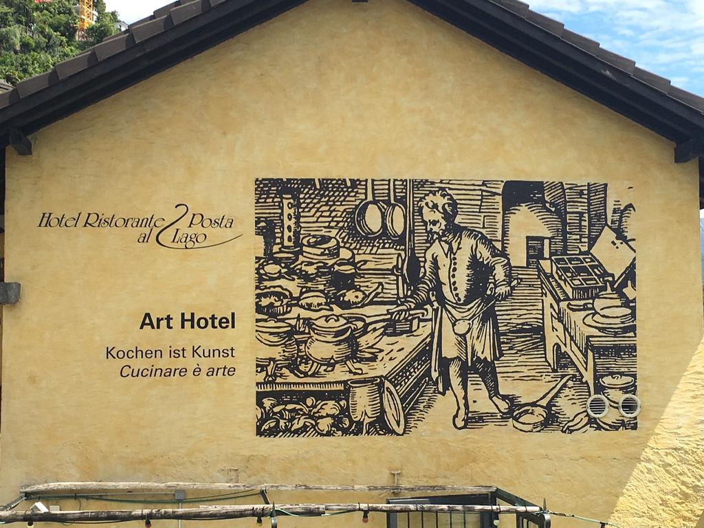 Art Hotel Ristorante Posta Al Lago Ronco sopra Ascona Exterior foto